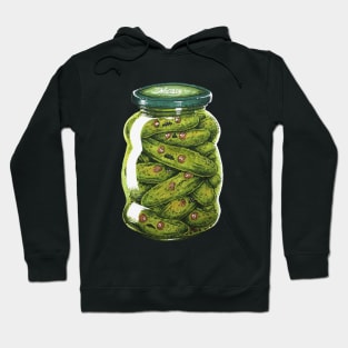 Pickles in a jar Hoodie